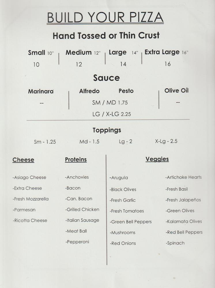 Southtown Pizzeria , Italian Cuisine Menu image 4
